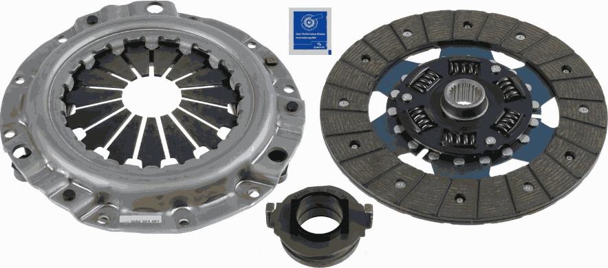 SACHS 3000 951 760 - Clutch Kit autospares.lv