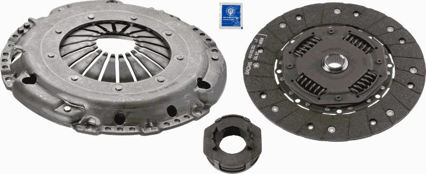 SACHS 3000 951 708 - Clutch Kit autospares.lv