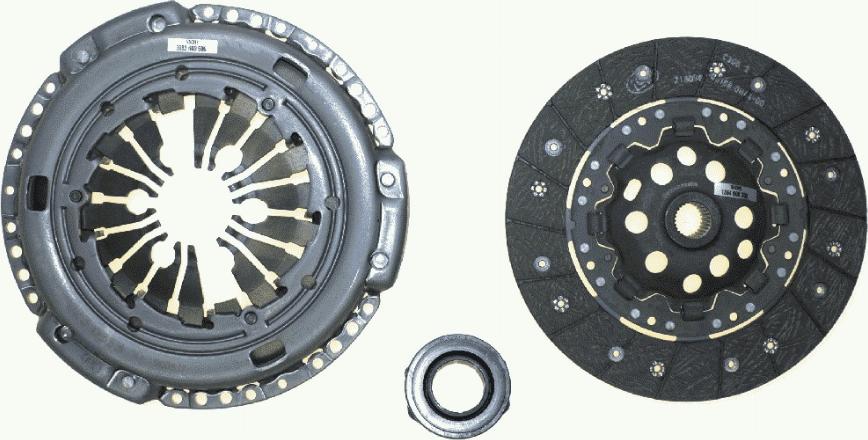 SACHS 3000 951 707 - Clutch Kit autospares.lv