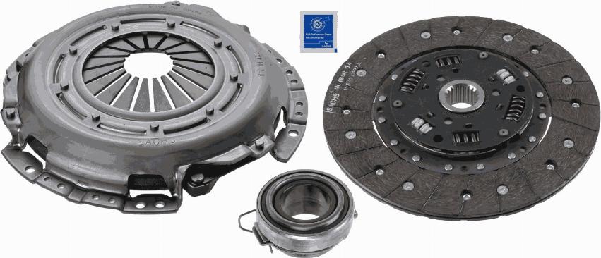 SACHS 3000 951 726 - Clutch Kit autospares.lv