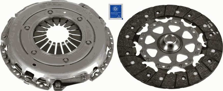 SACHS 3000 970 090 - Clutch Kit autospares.lv