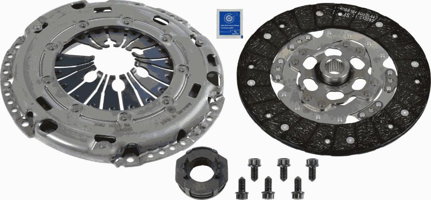 SACHS 3000 970 046 - Clutch Kit autospares.lv