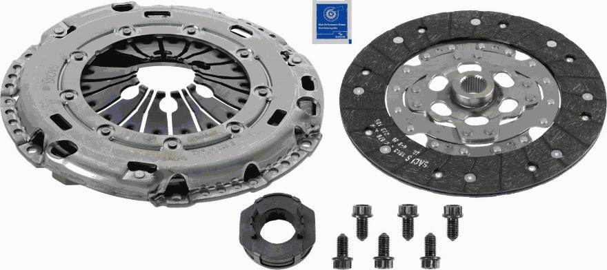 SACHS 3000 970 058 - Clutch Kit autospares.lv