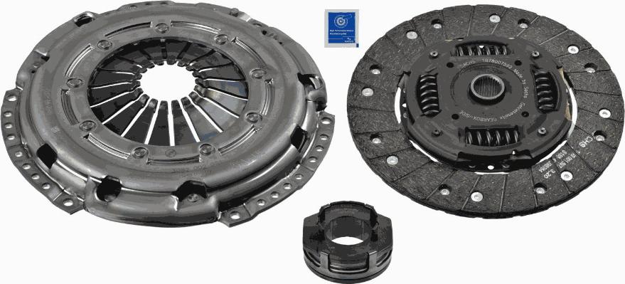 SACHS 3000 970 069 - Clutch Kit autospares.lv