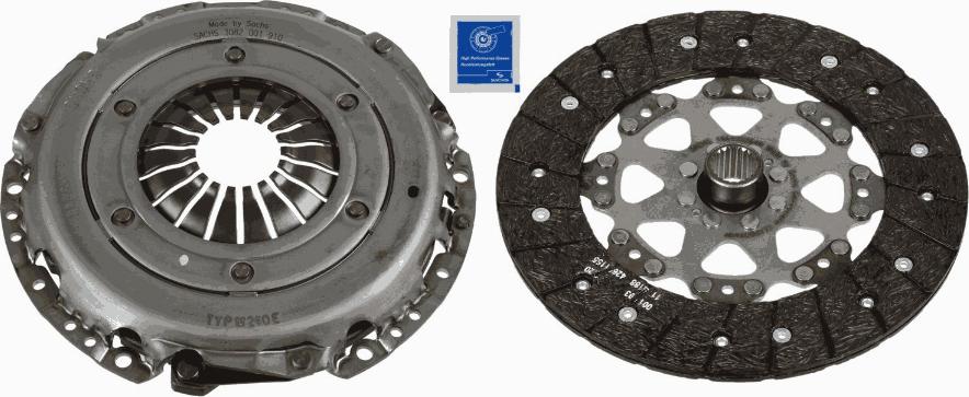 SACHS 3000 970 087 - Clutch Kit autospares.lv