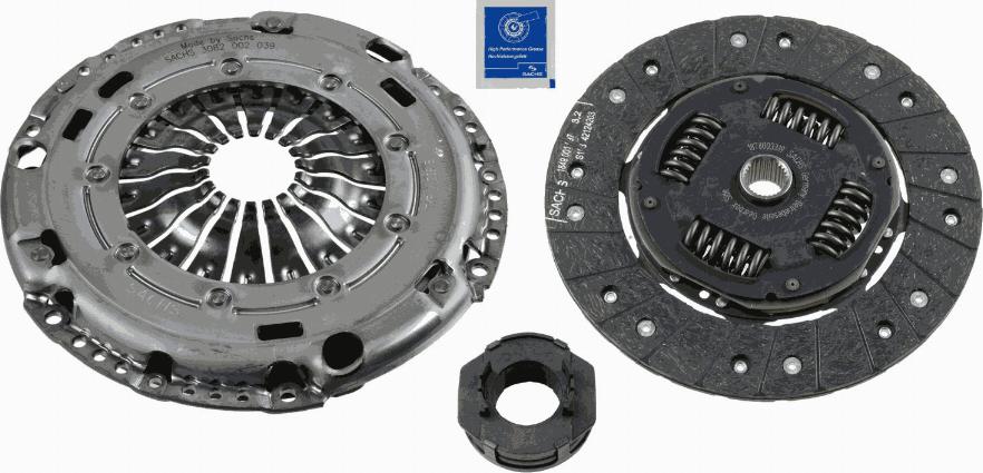 SACHS 3000 970 074 - Clutch Kit autospares.lv