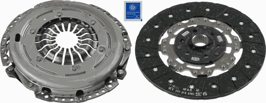 SACHS 3000 970 075 - Clutch Kit autospares.lv