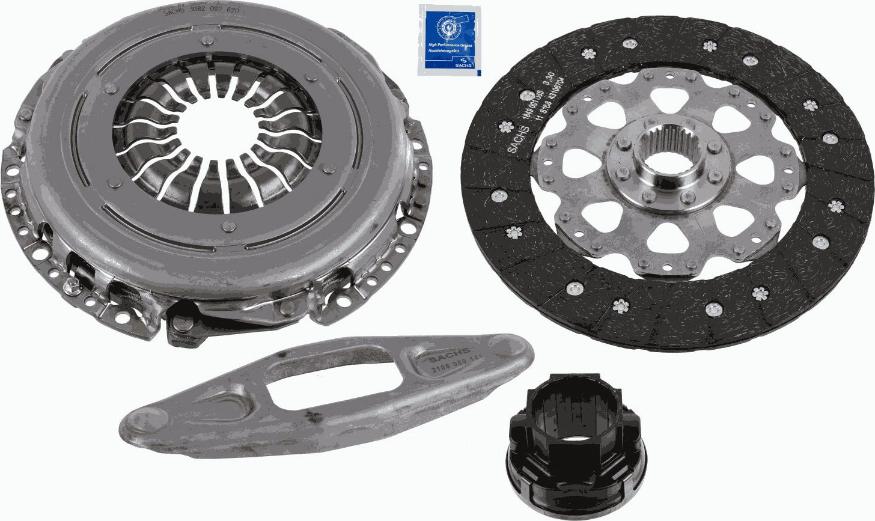 SACHS 3000 970 140 - Clutch Kit autospares.lv