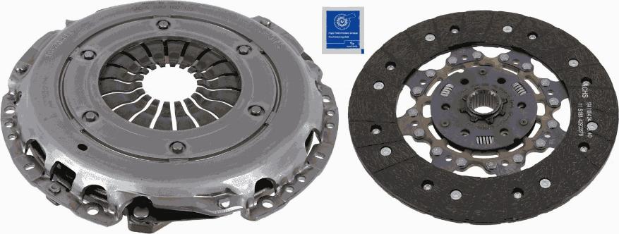 SACHS 3000 970 126 - Clutch Kit autospares.lv