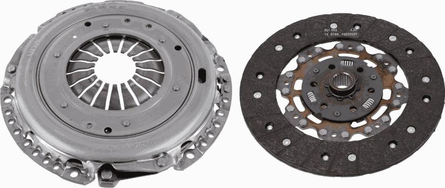 SACHS 3000 970 120 - Clutch Kit autospares.lv