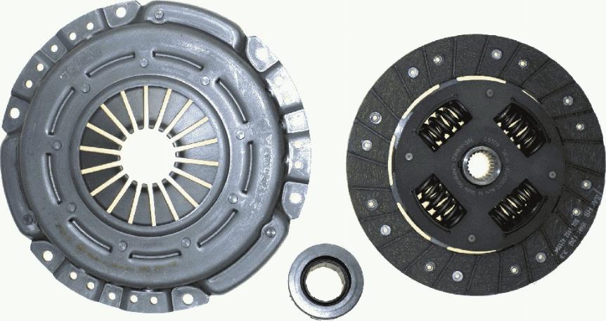 SACHS 3000 449 001 - Clutch Kit autospares.lv