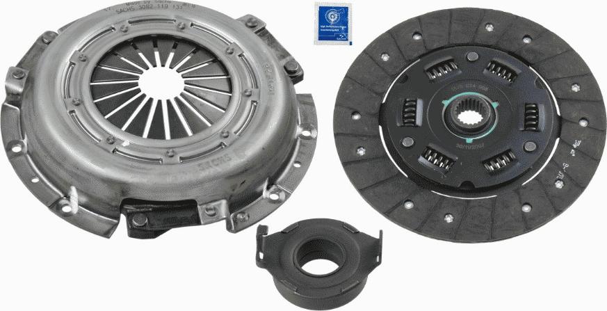 SACHS 3 000 441 001 - Clutch Kit autospares.lv