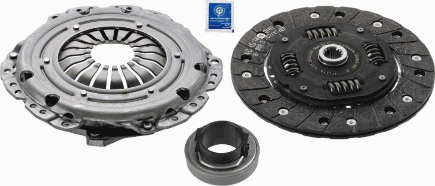 SACHS 3 000 436 001 - Clutch Kit autospares.lv