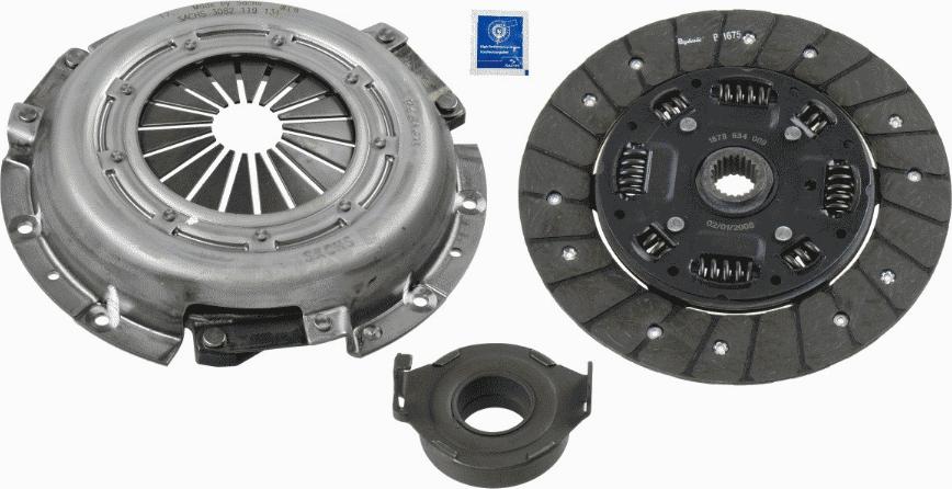 SACHS 3 000 569 001 - Clutch Kit autospares.lv