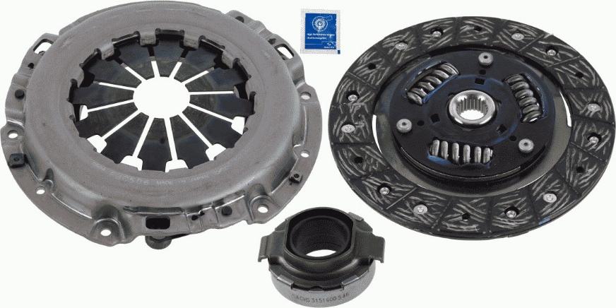 SACHS 3000 518 001 - Clutch Kit autospares.lv