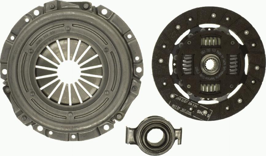 SACHS 3 000 060 002 - Clutch Kit autospares.lv