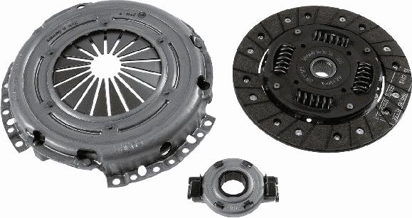 SACHS 3 000 158 001 - Clutch Kit autospares.lv