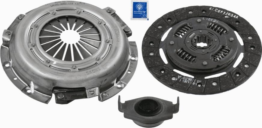 SACHS 3 000 152 002 - Clutch Kit autospares.lv