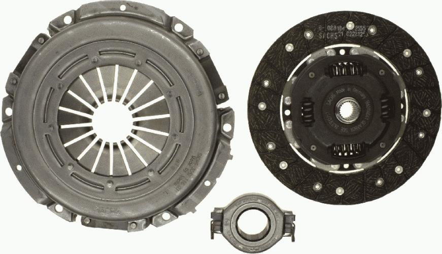 SACHS 3 000 162 001 - Clutch Kit autospares.lv