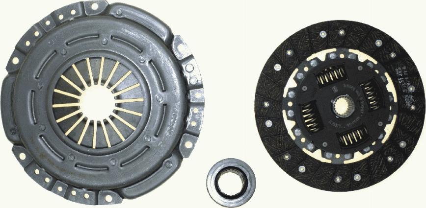 SACHS 3 000 124 007 - Clutch Kit autospares.lv