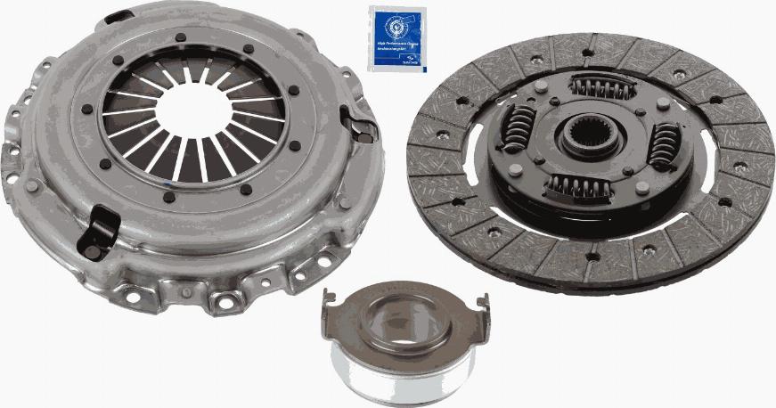 SACHS 3000 845 301 - Clutch Kit autospares.lv