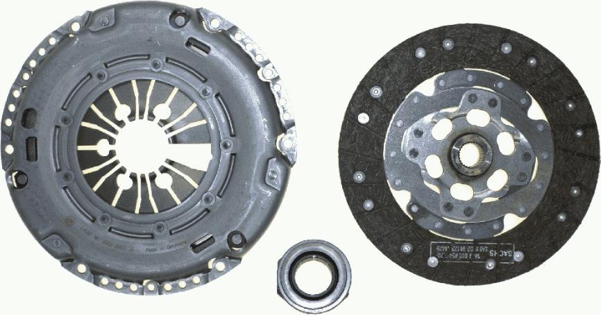 SACHS 3000 845 701 - Clutch Kit autospares.lv