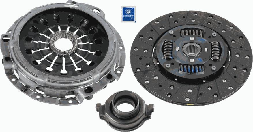 SACHS 3000 840 501 - Clutch Kit autospares.lv