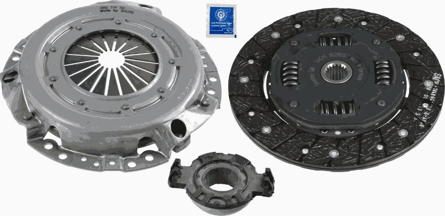 SACHS 3 000 841 201 - Clutch Kit autospares.lv