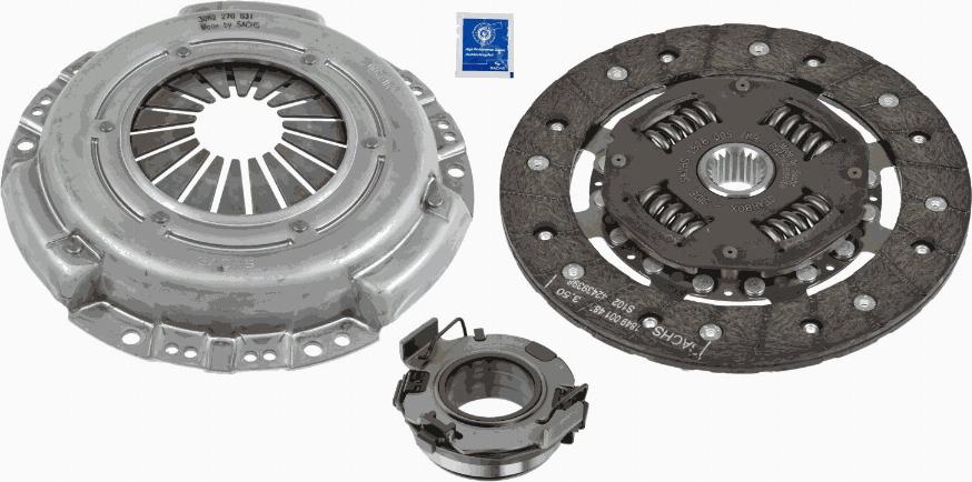 SACHS 3000 843 501 - Clutch Kit autospares.lv