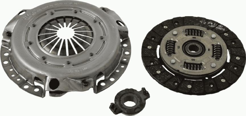 SACHS 3 000 859 101 - Clutch Kit autospares.lv