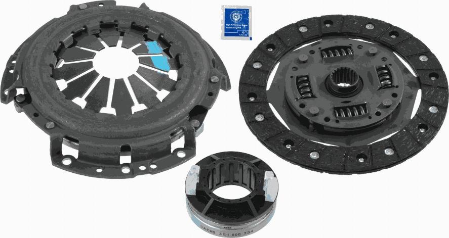 SACHS 3000 854 801 - Clutch Kit autospares.lv