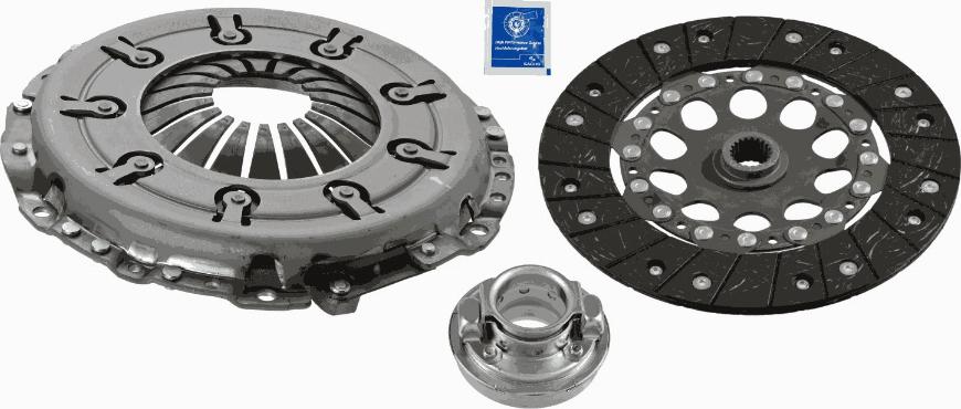 SACHS 3000 858 201 - Clutch Kit autospares.lv