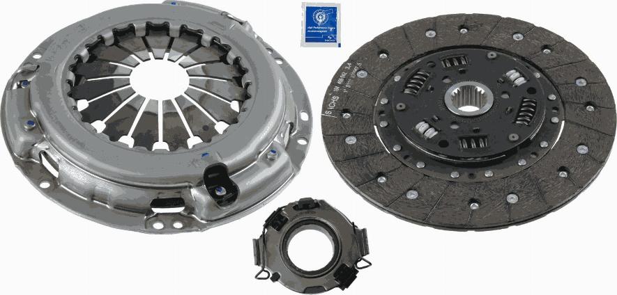 SACHS 3000 836 501 - Clutch Kit autospares.lv