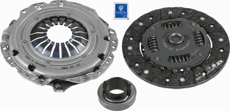 SACHS 3000 838 101 - Clutch Kit autospares.lv