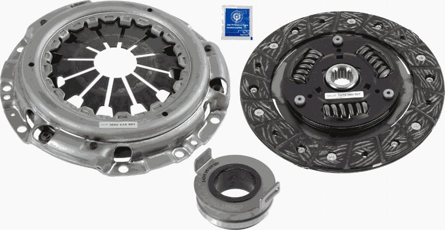 SACHS 3000 837 601 - Clutch Kit autospares.lv