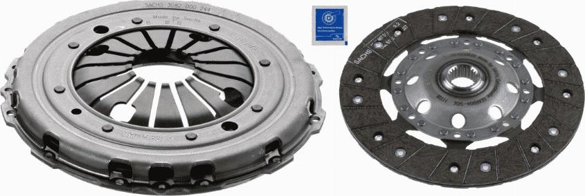 SACHS 3 000 829 101 - Clutch Kit autospares.lv