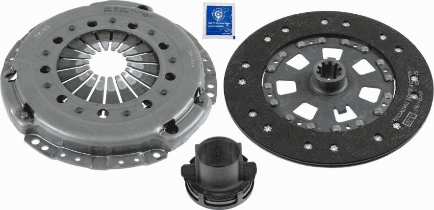 SACHS 3 000 827 201 - Clutch Kit autospares.lv