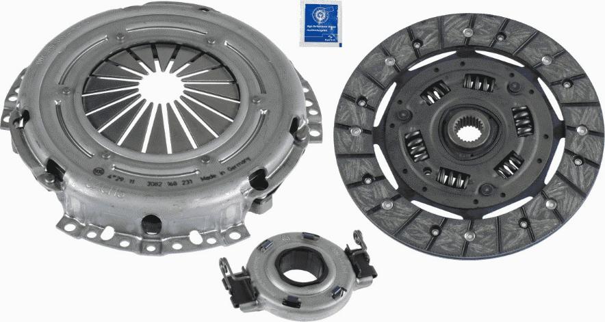 SACHS 3000 333 001 - Clutch Kit autospares.lv