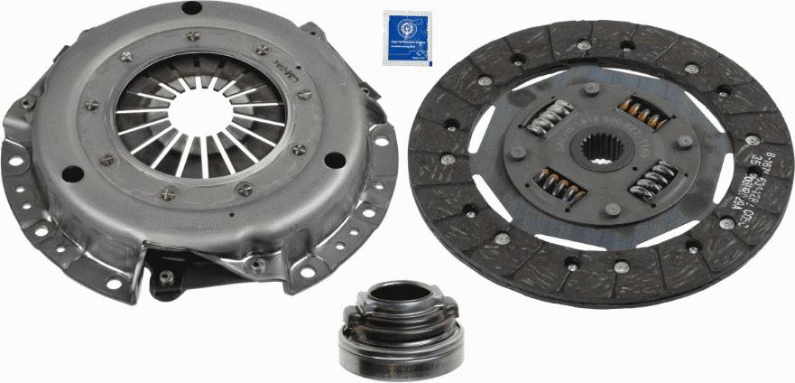 SACHS 3 000 205 001 - Clutch Kit autospares.lv