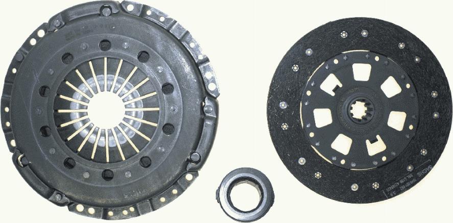 SACHS 3 000 207 001 - Clutch Kit autospares.lv