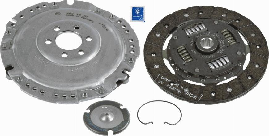 SACHS 3 000 286 002 - Clutch Kit autospares.lv