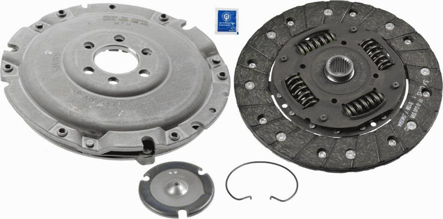 SACHS 3 000 287 001 - Clutch Kit autospares.lv