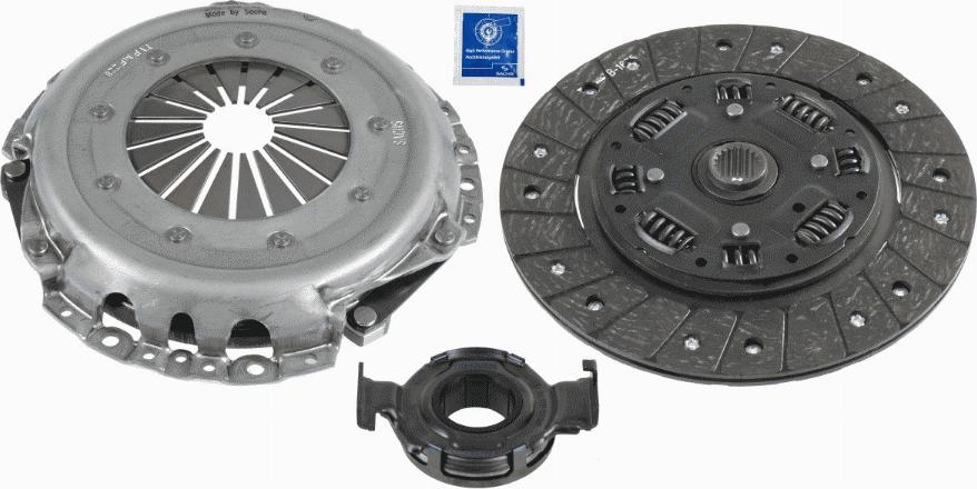 SACHS 3 000 222 002 - Clutch Kit autospares.lv