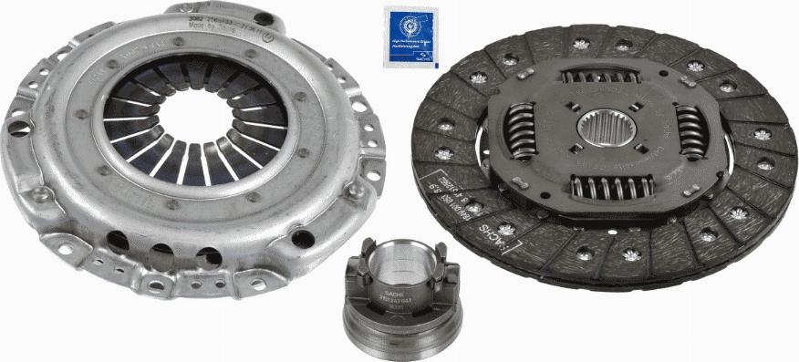 SACHS 3 000 704 003 - Clutch Kit autospares.lv