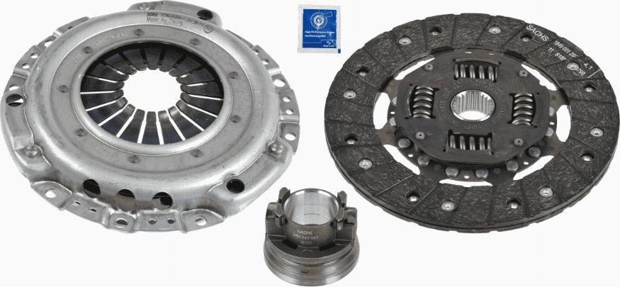 SACHS 3000 705 102 - Clutch Kit autospares.lv