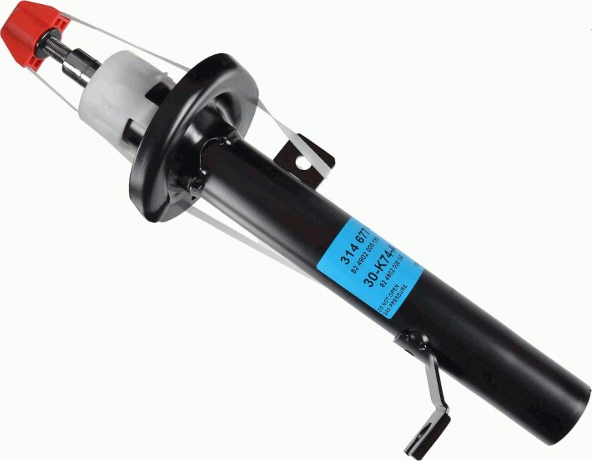 SACHS 314 677 - Shock Absorber autospares.lv