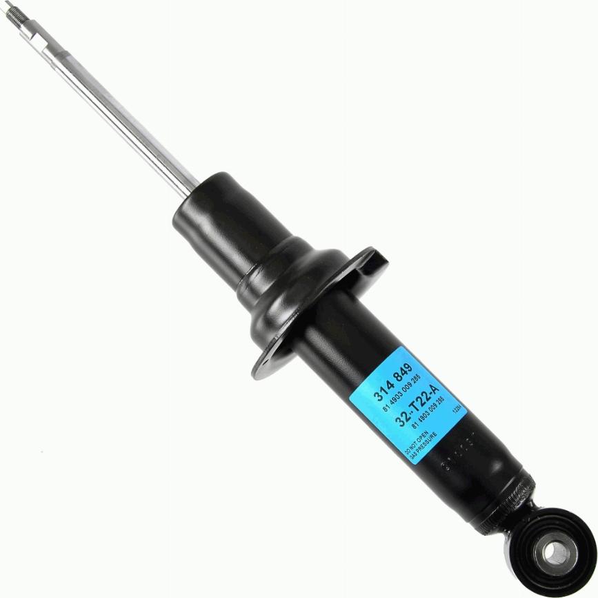 SACHS 314 849 - Shock Absorber autospares.lv