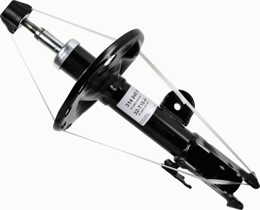 SACHS 314 845 - Shock Absorber autospares.lv