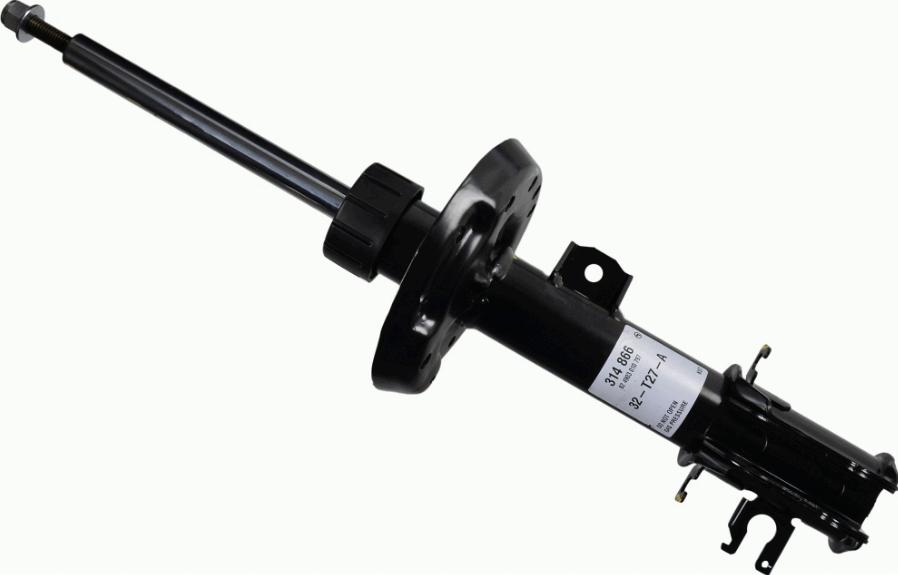 SACHS 314 866 - Shock Absorber autospares.lv