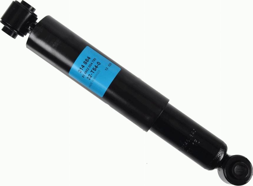 SACHS 314 884 - Shock Absorber autospares.lv